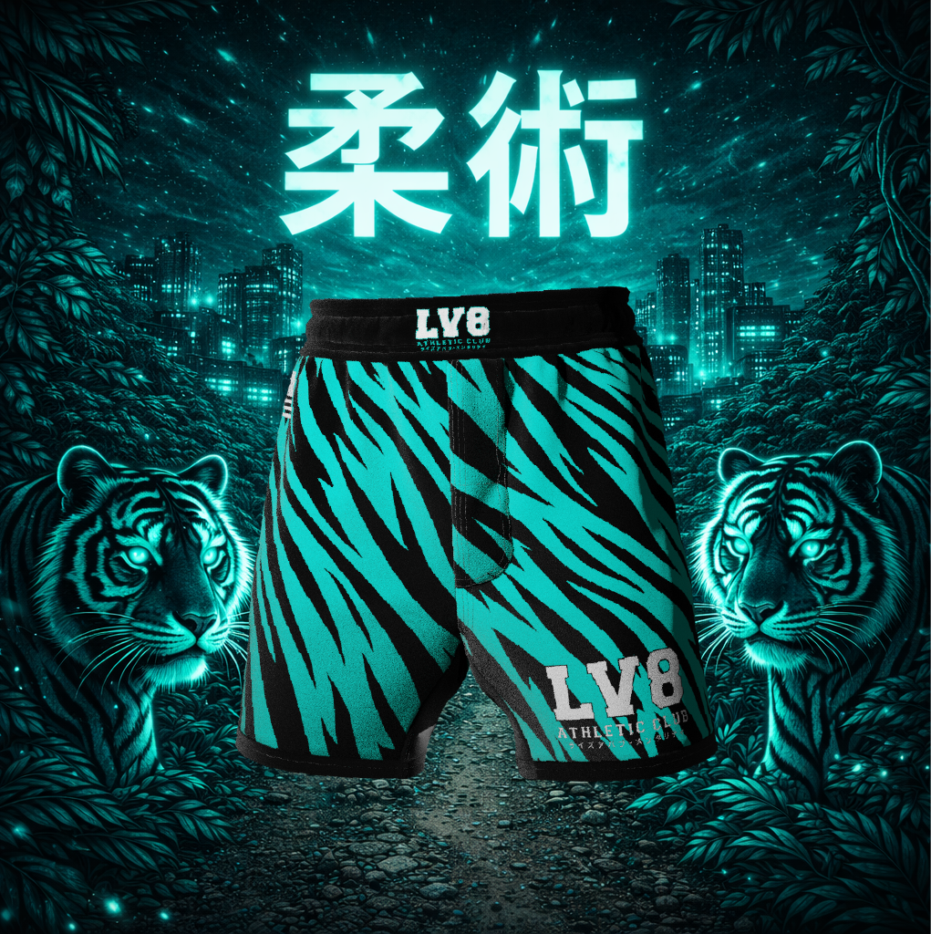 Men's Neon Tiger Shorts (Katie Hooven Set) Pre-Order
