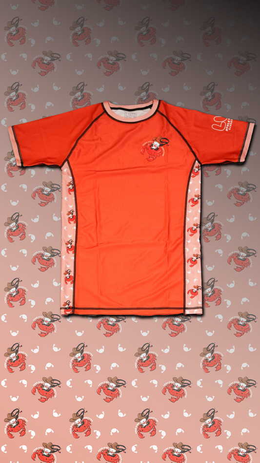 Men's Crab Ride Rashguard. (Pre-Order)