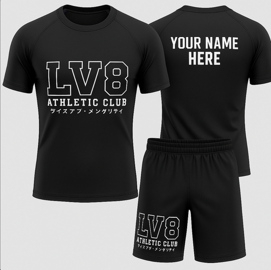 Custom Elevate LV8 Athletic Club Rash Guard Sets