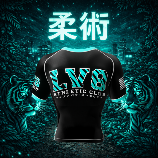 Men's Neon Tiger Rashguard (Katie Hooven Set) Pre-Order