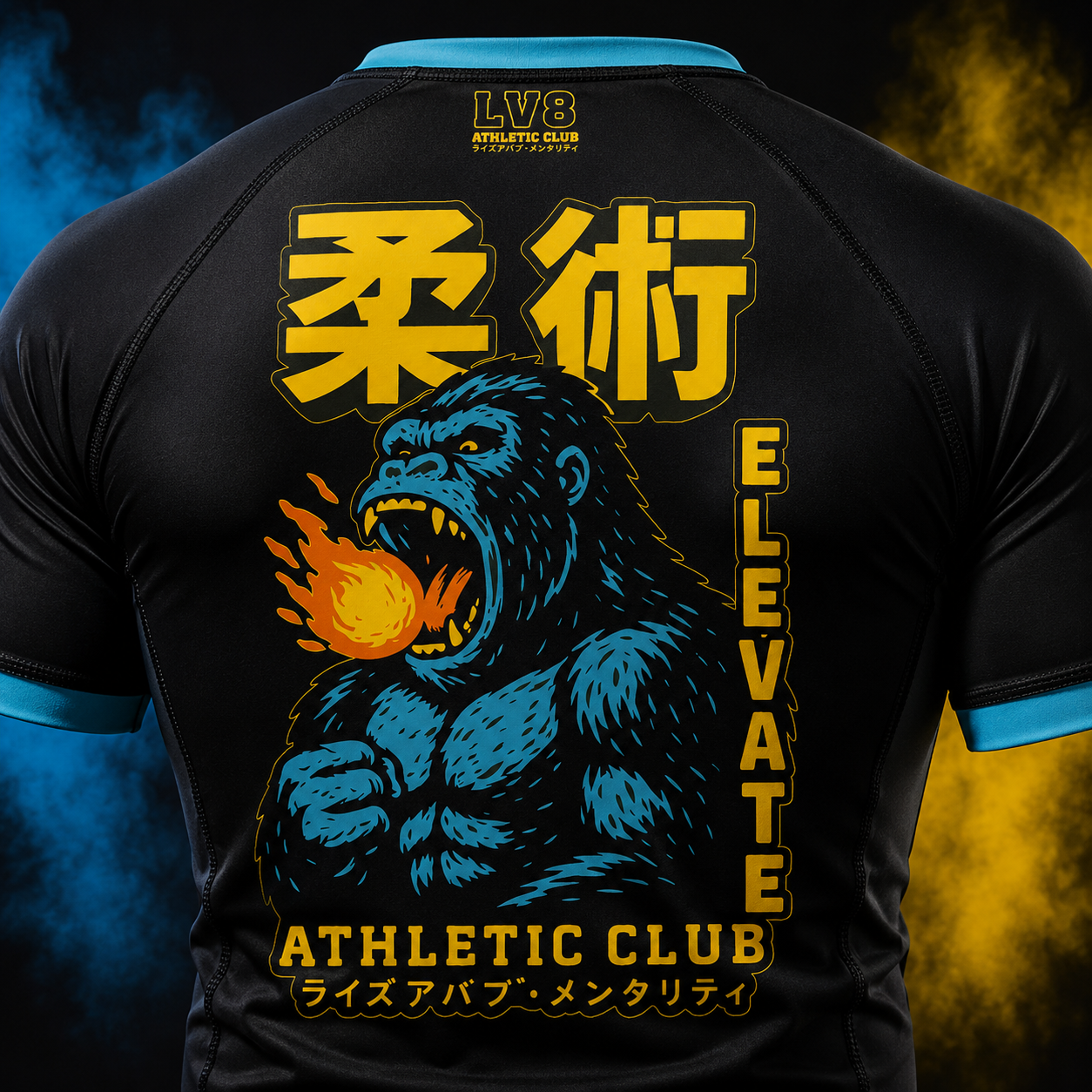 Blazing Ape men's rashguard extra view