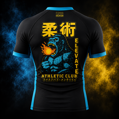 Blazing Ape rashguard back view