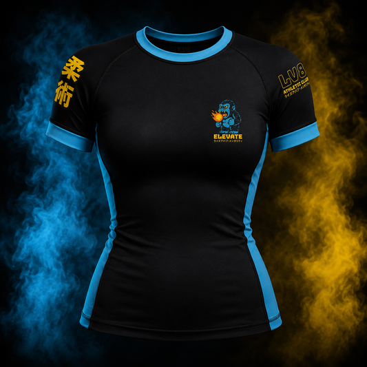 Blazing Ape women's rashguard front view