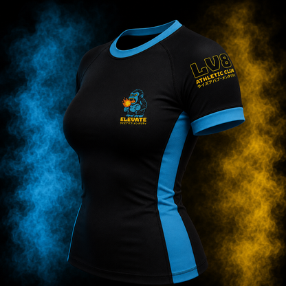 Blazing Ape women's rashguard side view
