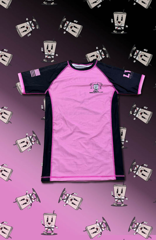 WOMEN'S Coffee & Jiu Jitsu Rashguard.