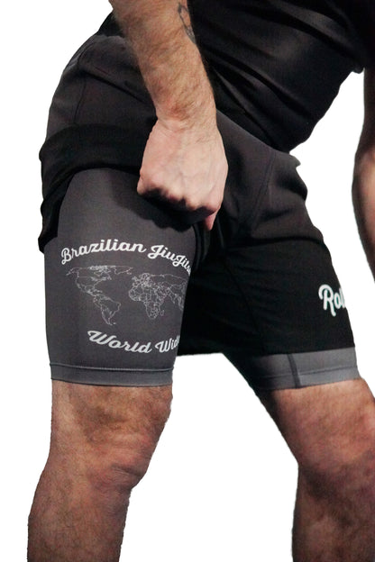 Roll Life World BJJ Shorts